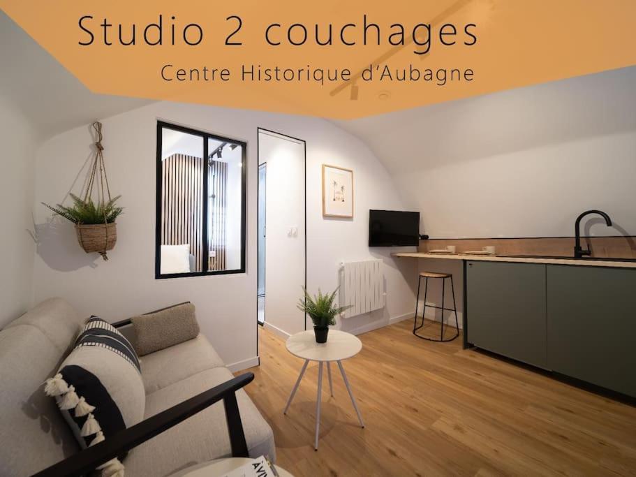 Le Cocon - Petit Studio 2 Couchages - Centre Historique โอบาญ ภายนอก รูปภาพ